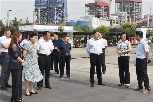 市政协副主席倪丽君带队来经开区调研