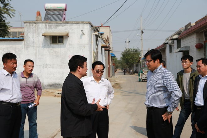 石中和副市长来我区调研村两委换届选举进展情况