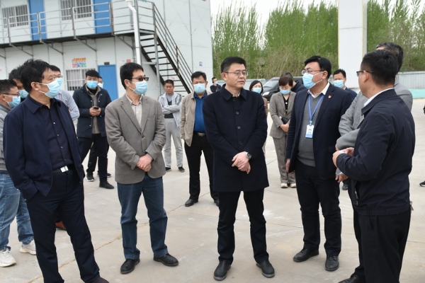 济宁经济技术开发区 新闻动态 朱瑞显调研重点项目建设并召开项目现场